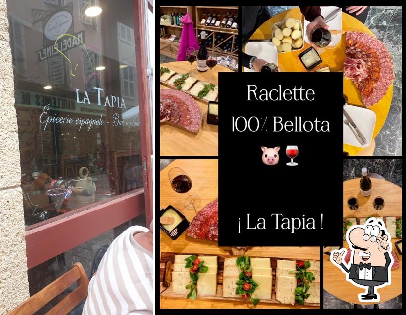 L'intérieur de “La Tapia” Épicerie espagnole / bar à tapas