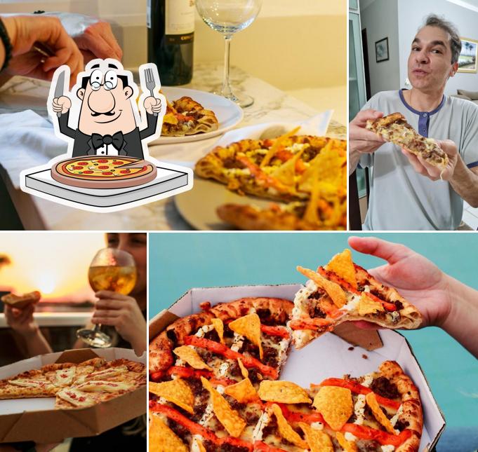 Experimente pizza no Suprema Pizza Delivery