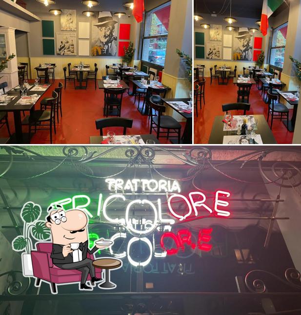 L'intérieur de Trattoria Tricolore