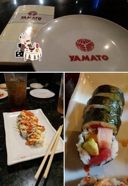Food at Yamato Japanese Steak House & Sushi Bar
