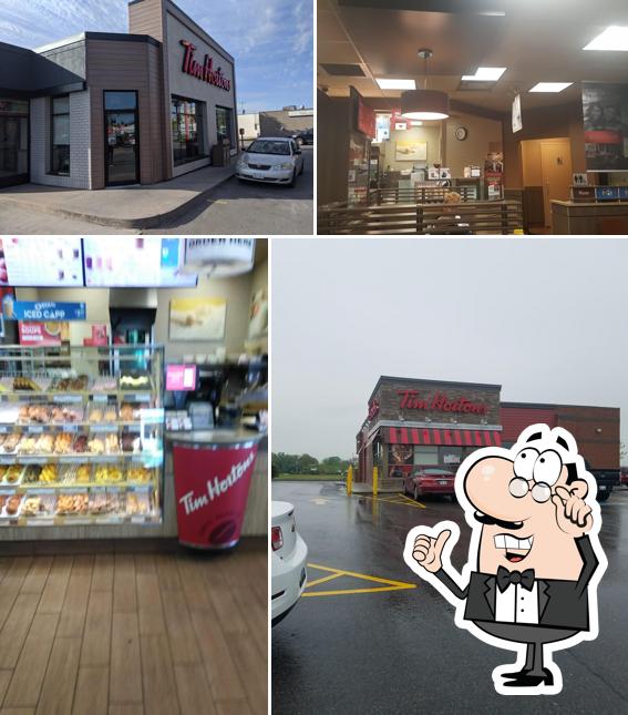 Découvrez l'intérieur de Tim Hortons