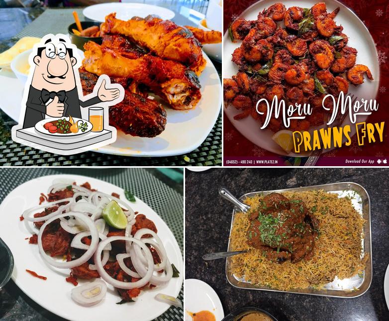 Food at Platez Multicuisine