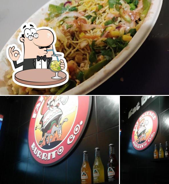 Estas son las fotografías donde puedes ver bebida y comida en Fat Bastard Burrito Co