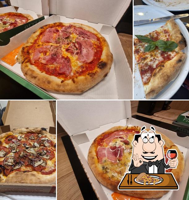 A Happy pizza, vous pouvez essayer des pizzas