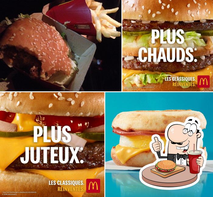 Essayez un hamburger à McDonald's