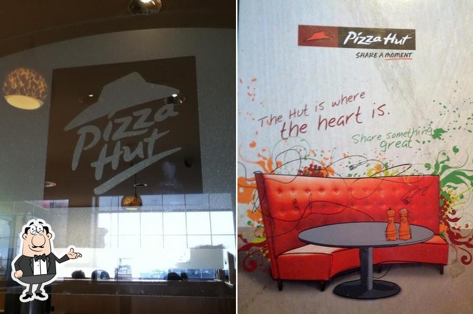 The interior of Pizza Hut