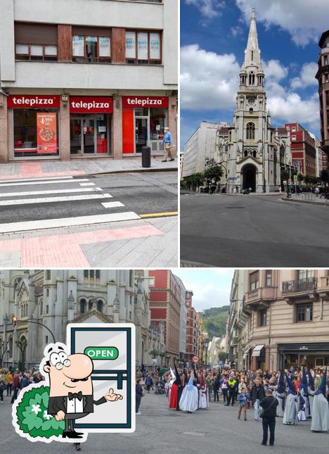 Внешнее оформление "Telepizza Bilbao, Iparraguirre - Comida a Domicilio"