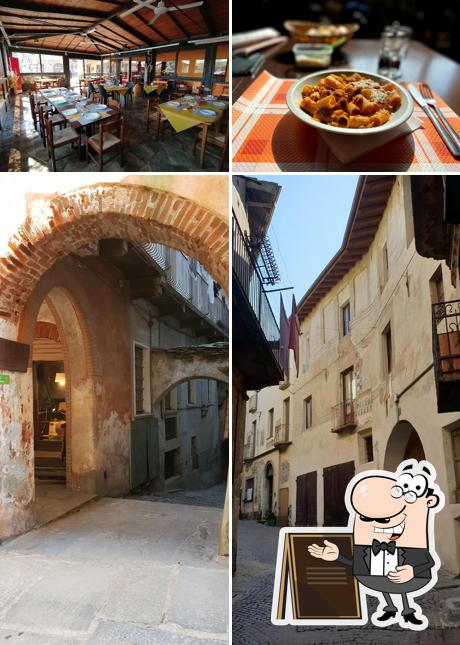 Goditi la vista dagli esterni di Ristorante Caffè Trattoria Piazza Rolle