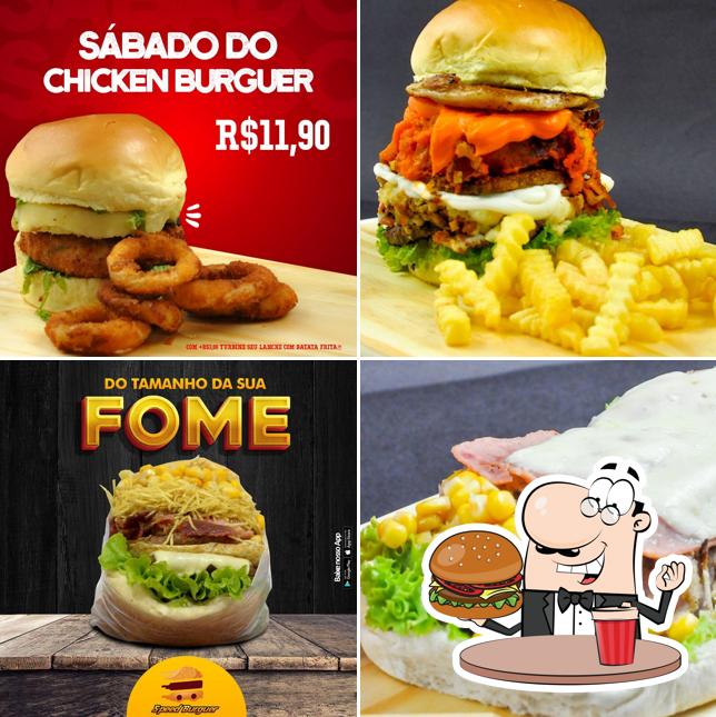 Peça um hambúrguer no Speed Burguer