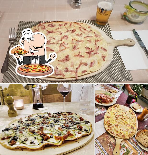 Order pizza at Restaurant Lindenhof