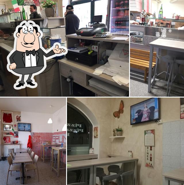 Dai un'occhiata agli interni di Spuntino