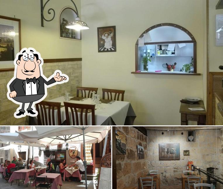 L'intérieur de Trattoria La Chiave del Paradiso