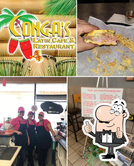 Conga's Latin Cafe., 4511 Gunn Hwy in Tampa Restaurant menu and reviews