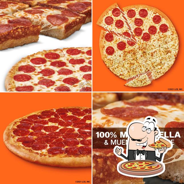 Get pizza at Little Caesars Pizza