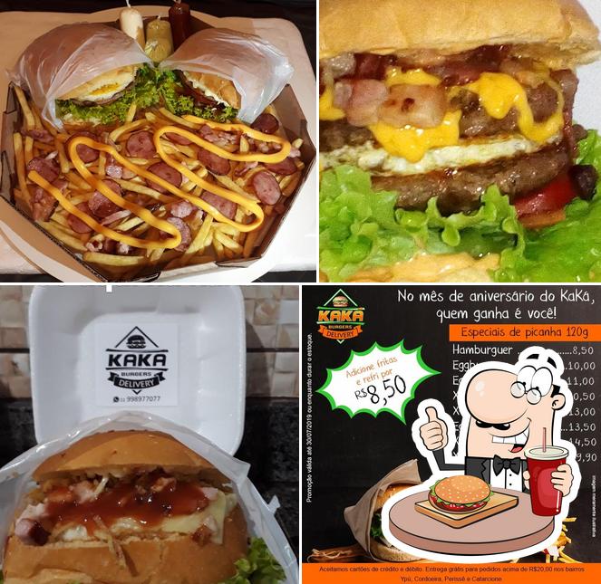 Os hambúrgueres do Kaká Burger's irão saciar diferentes gostos