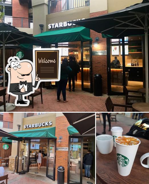 Look at the photo of Starbucks Irene Village