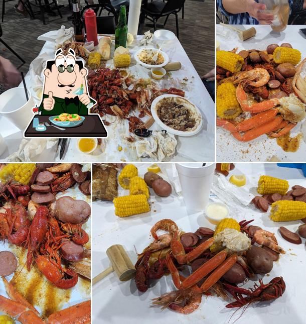 The Crazy Cajun Seafood Restaurant, Port Aransas Carta del