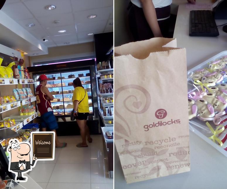 Look at the photo of Goldilocks Bakeshop