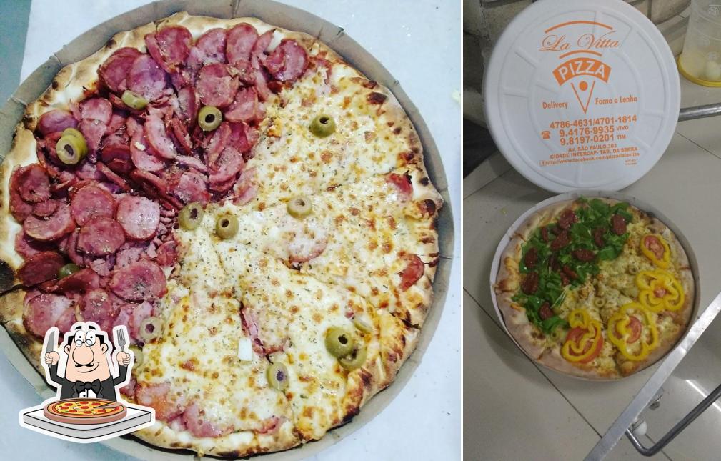 Consiga diversos tipos de pizza