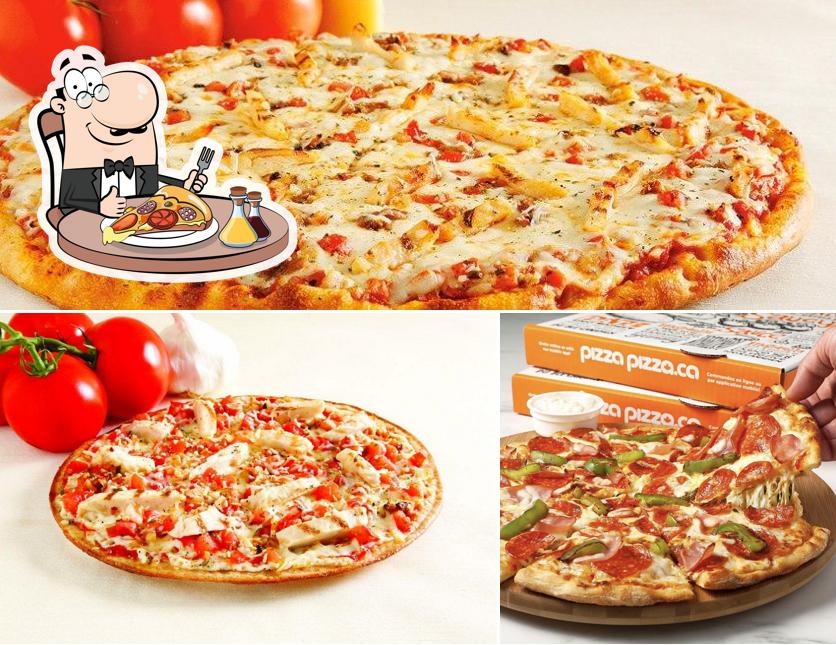 A Pizza Pizza, vous pouvez commander des pizzas