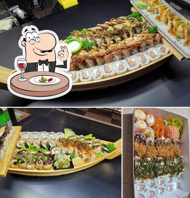 Platos en Best Choice Sushi