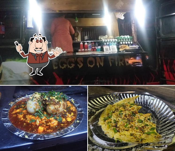 Food at Eggs On Fire