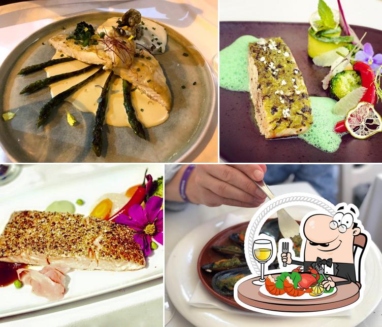 Get different seafood dishes served at La Oliva