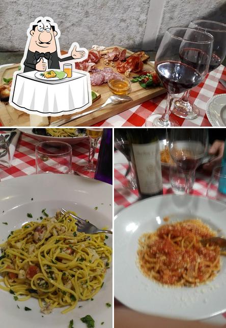 Cibo al Trattoria Romana Casa Italia