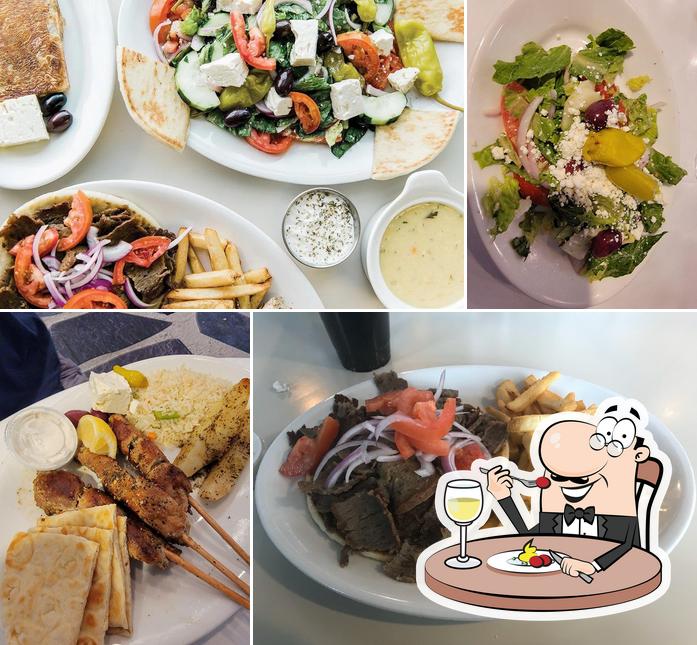 Santorini Grill in Mequon Restaurant menu and reviews