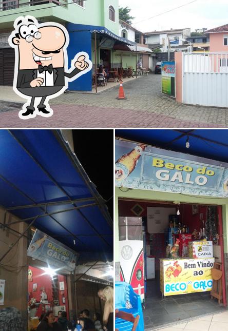 O exterior do Beco do Galo