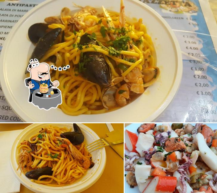 Platti al Trattoria di Mare- La Piazzetta