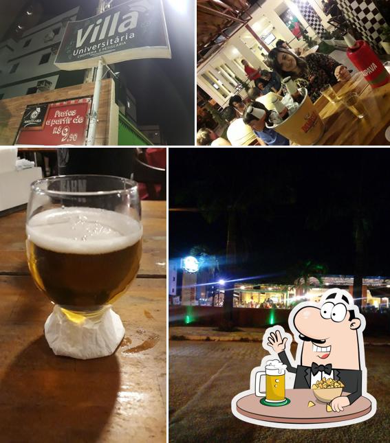 Villa Choperia serve uma variedade de cervejas