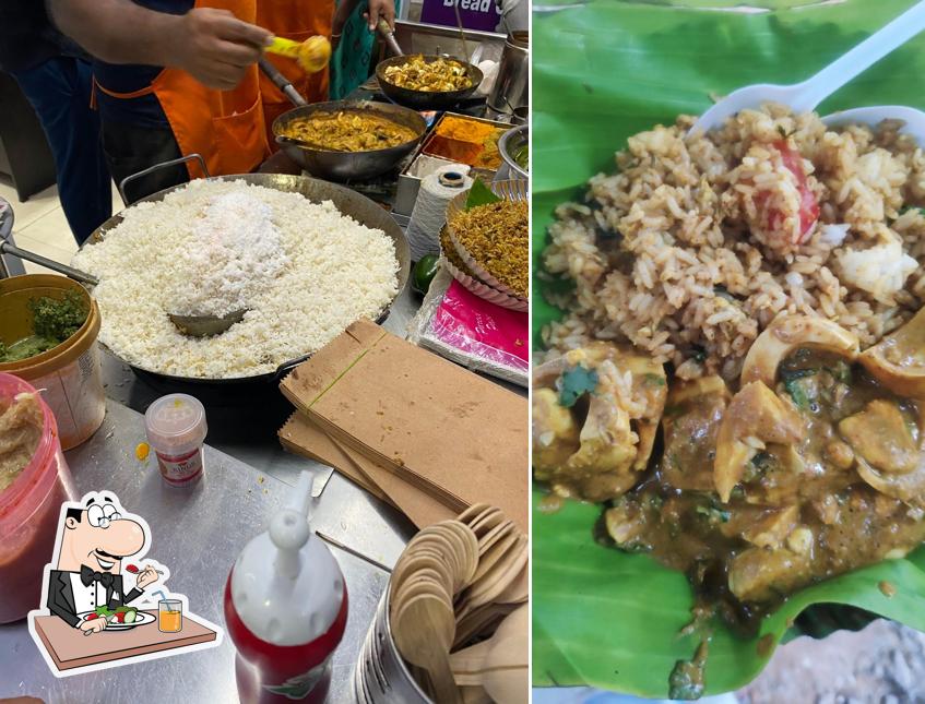 Food at Uncle Egg Rice Corner