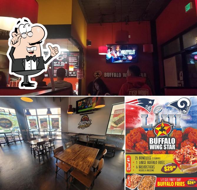 Buffalo wing star in San Diego Restaurant menu and reviews