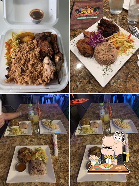 Meals at Dunns River Island Cafe Hallandale Beach