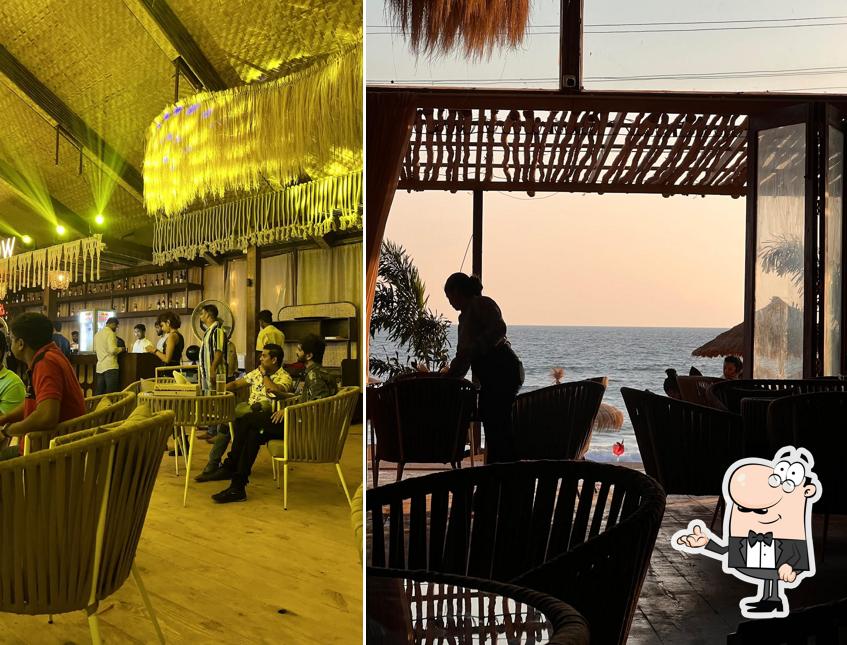 The interior of Elrow Ocean Front