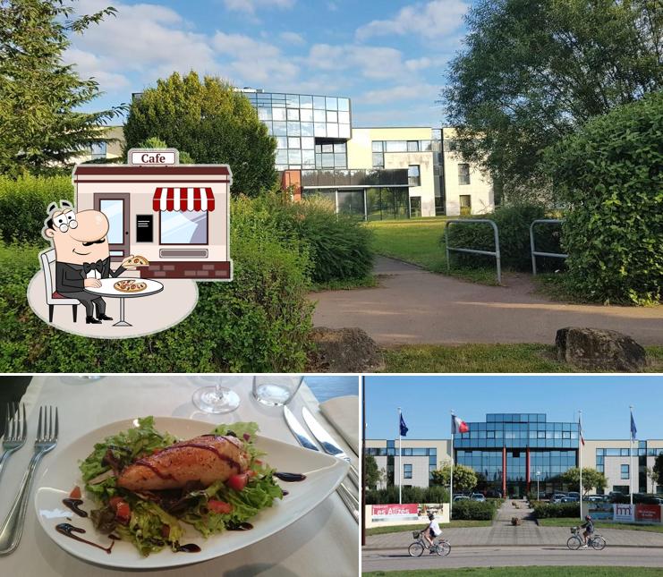 Hotel Metz Technopole - Best Western Plus is distinguished by exterior and food