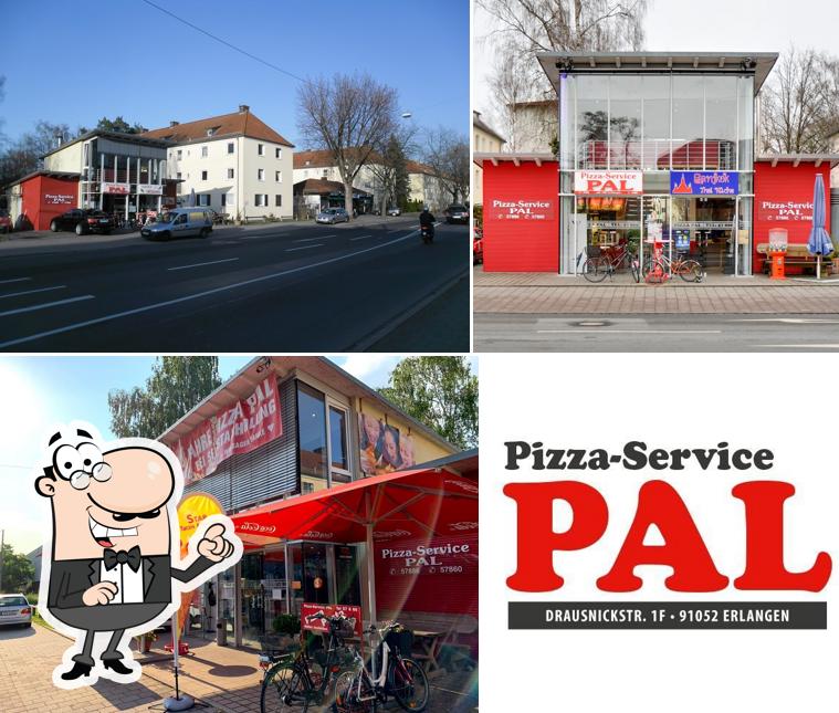The exterior of Pizza Service Pal