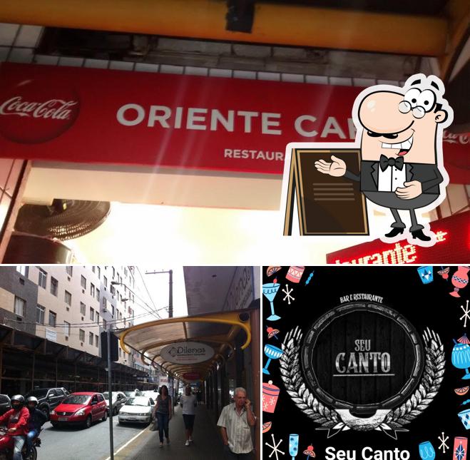 O exterior do Oriente Café