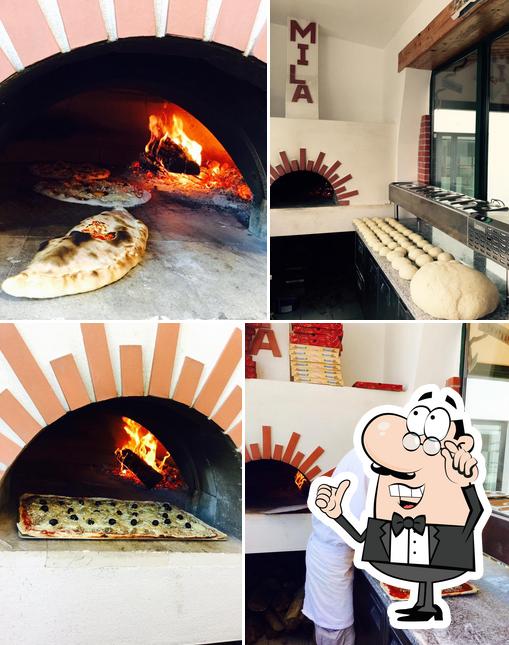 L'intérieur de Pizzeria Mila