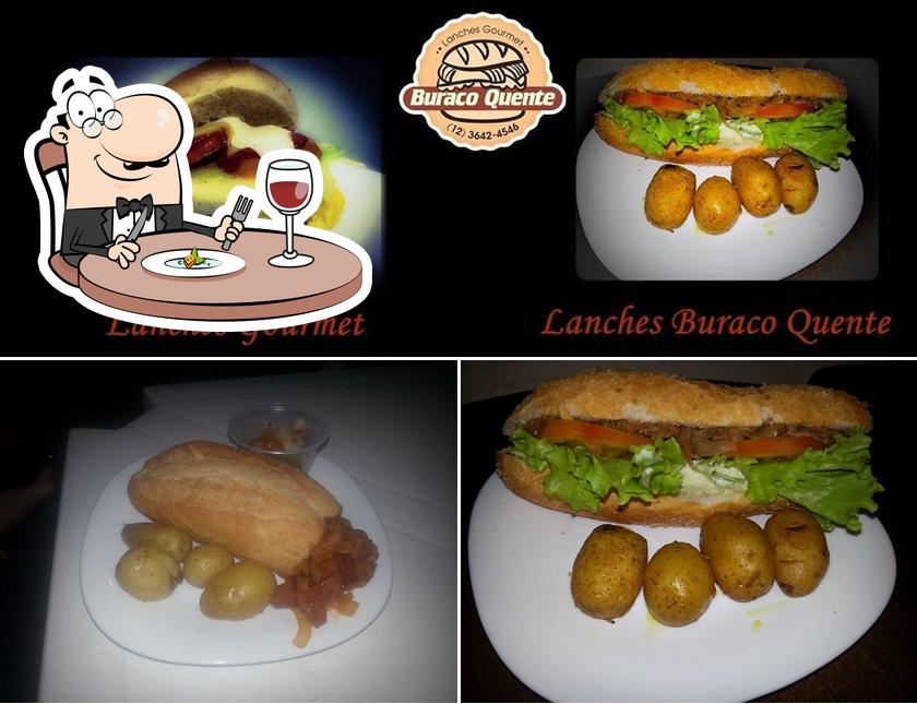 Comida em Lanches Gourmet - Buraco Quente -