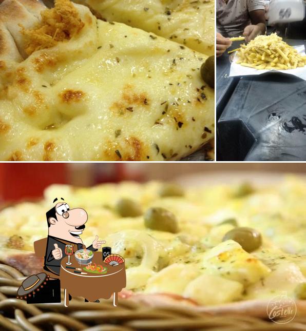 Comida em Castelli Pizzas E Lanches - Pizzaria em Marilia