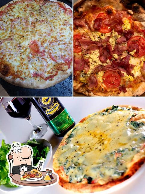 Experimente diferentes variedades de pizza