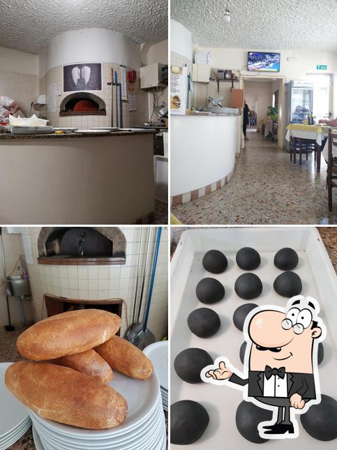 Dai un'occhiata agli interni di Pizzeria Trattoria Alla Baracchetta