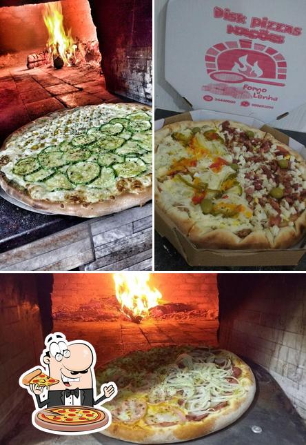 Experimente pizza no Disk Nações Limeira