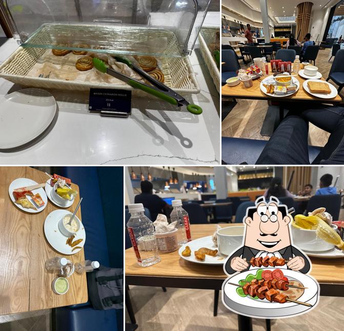 Food at James Martin kitchen