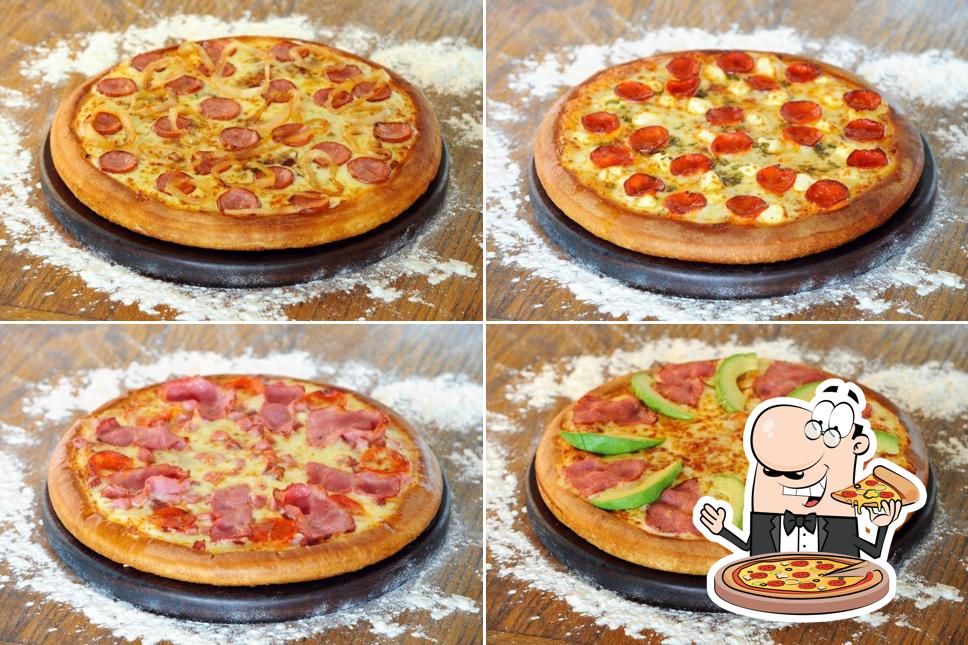 Probiert diverse Variationen von Pizza