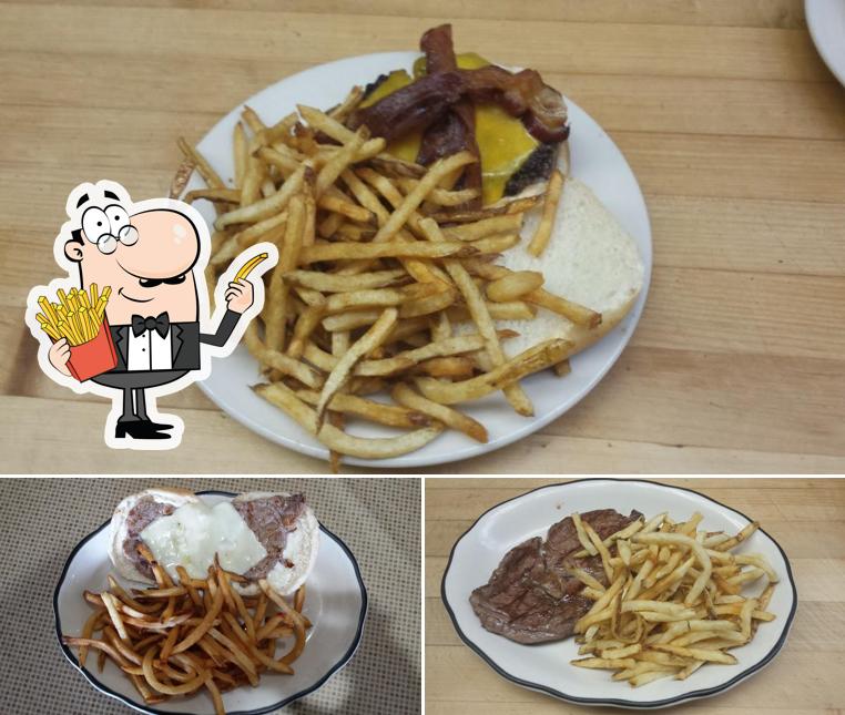 Taste French fries at Gus and George's Spaghetti and Steak House