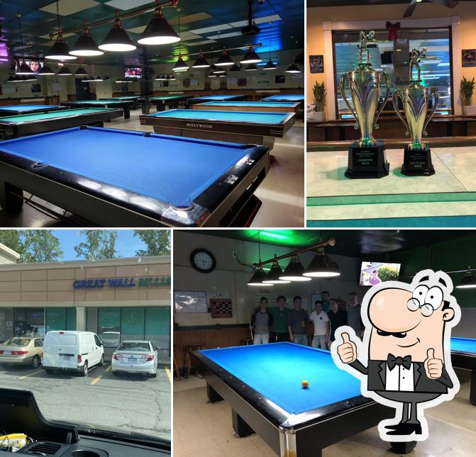 Great Wall Billiards in Springfield Restaurant menu and reviews