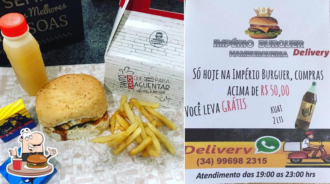 Гамбургеры из "Império Burguer" придутся по вкусу любому гурману